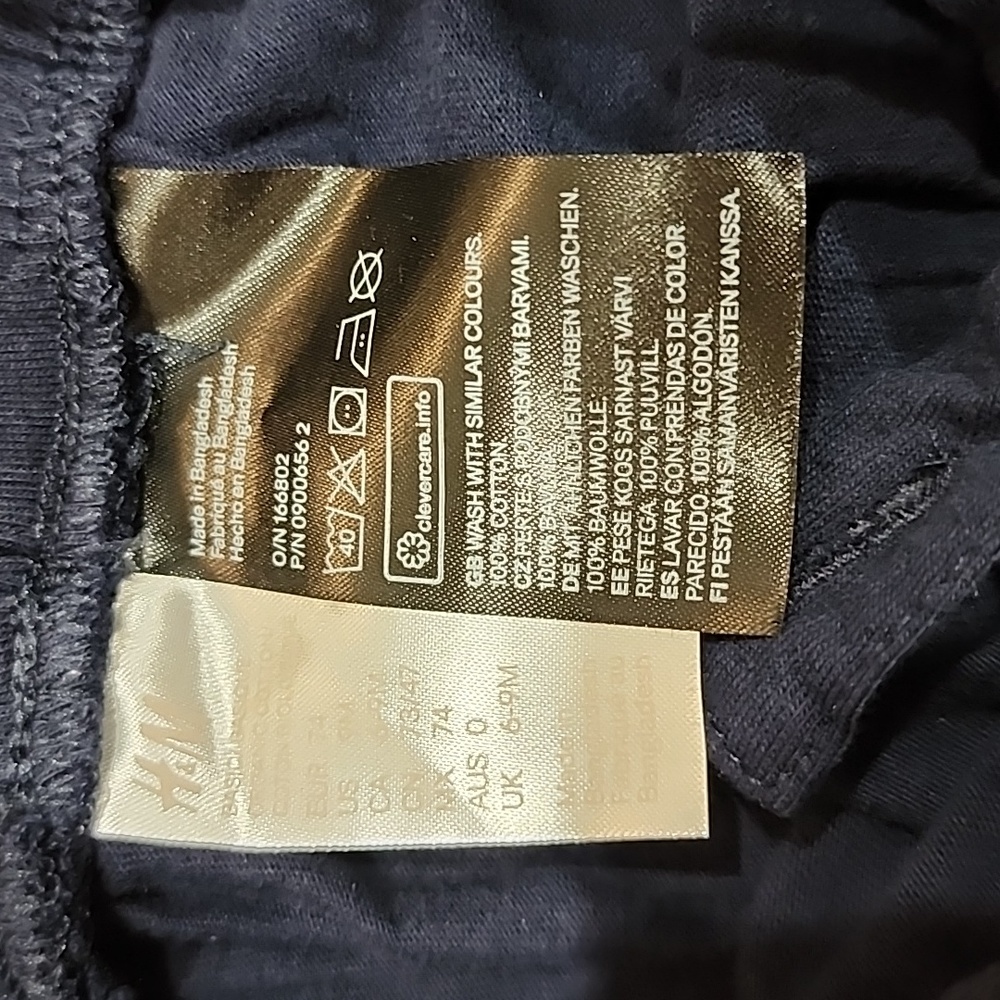 H&M cotton suspender pants - Picture 2 of 5